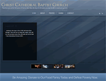Tablet Screenshot of christcbc.com